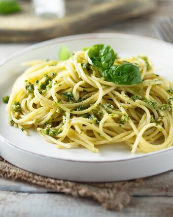 Spaghetti mit Basilikum - SONNENTOR.com